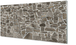 Szklany Panel Kamień beton cegła