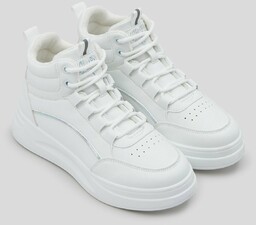 Sinsay - Sneakersy za kostkę - Biały