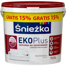 Farba lateksowa EKO plus 11,5 l Śnieżka