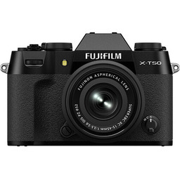 Fujifilm Bezlusterkowiec X-T50 czarny + Fujinon XC 15-45/3.5-5.6