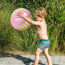 Dmuchana piłka plażowa 30 cm Banana Pink Quut