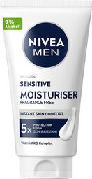 Nivea Men Sensitive, łagodzący krem nawilżający do twarzy,