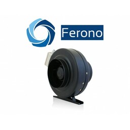Wentylator kanałowy, promieniowy, metalowy 150mm, 660m3/h (FKM150)