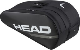 HEAD Torba na rakietę Tour duża, czarno-biała