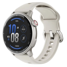 STELIO Activ Funkcje AI 46mm GPS Srebrny Smartwatch
