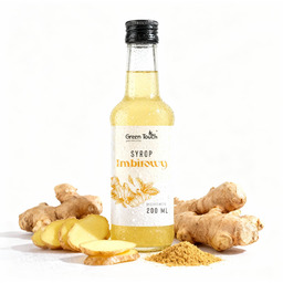 Syrop imbirowy 200 ml zdrowy naturalny bez barwników
