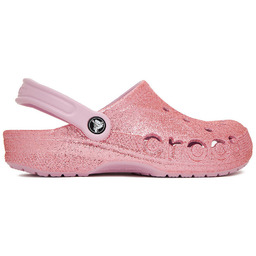 Klapki Crocs C-BAYA GLITTER CLOG 205925-6GD Różowy
