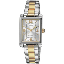 Zegarek Damski Casio LTP-1234PSG-7AEG srebrny