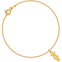 MYNESS Bransoletka z misiem, rozmiar 18 cm