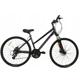 Rower Storm Cross Aero 3.0 Lady czarny/fiolet 19