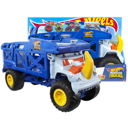 Hot Wheels Monster Trucks Rhino Rig Transporter Ciężarówka