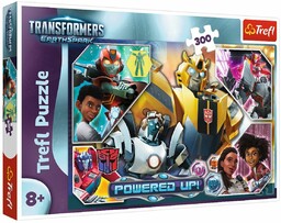Puzzle 300 elementów W świecie Transformers