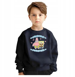 Bluza Dziecięca Młodzieżowa Spongebob Kanciastoporty 104