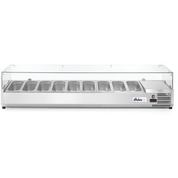NADSTAWKA CHŁODNICZA 9xGN 1/3 WITRYNA 180W 2005x420x456 mm