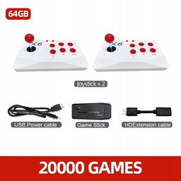 4K Arcade Game Console Z PodwojnoMi Joysticks Retro