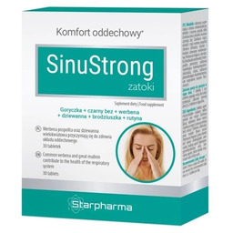 SinuStrong zatoki 30 tabletek Starpharma