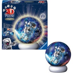 RAVENSBURGER Puzzle 3D NightLight Astronauta 12008058 (73 elementy)