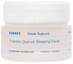 Korres Greek Yoghurt, krem na noc z probiotykami,