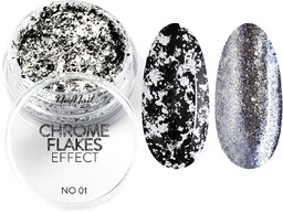 NeoNail Chrome Flakes Effect, pyłek nr 01, ref.