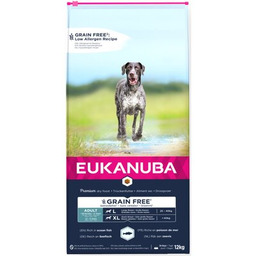 EUKANUBA Karma dla psa Grain Free Senior Large