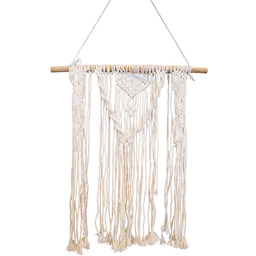 HEITMANN DECO Makrama, beżowa, ok. 41 x 50