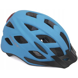 Kask rowerowy AUTHOR Pulse LED X8 Niebieski MTB