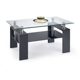 ława diana h czarny lakierowana halmar