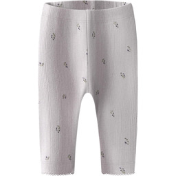 Legginsy damskie liliowy marmur rozmiar M - miękkie