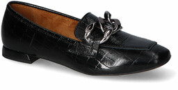 Mokasyny Nessi 23489 Czarny coco lico