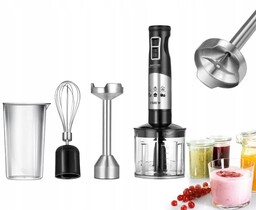 Blender ręczny Mpm MBL-34 1500W Zestaw Regulacja prędkości