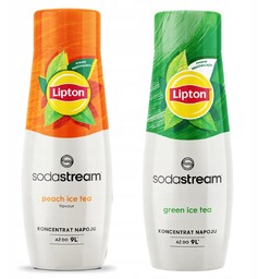 2x syrop Sodastream Lipton Ice Tea Peach Brzoskwinia