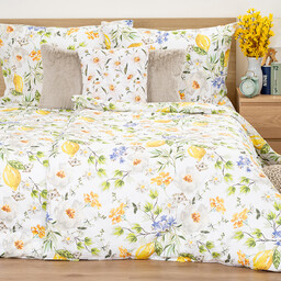 4Home Pościel bawełniana Lemon Delight, 140 x 220