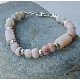 Pakamera Bransoletka srebrna z opali peruwiańskich