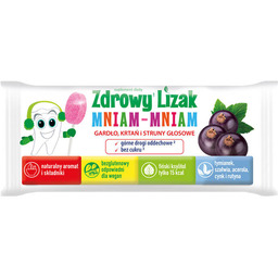 Zdrowy Lizak Mniam Mniam Gardło Krtań Struny głosowe
