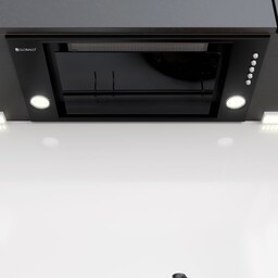 Okap Globalo Desolero 60.3 Black 525m³/h 48dB Stal/szkło