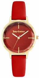 Zegarek JUICY COUTURE JC1326GPRD. Kwarcowy, Kolor czerwony. Kobieta.