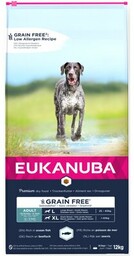 EUKANUBA Karma dla psa Grain Free Senior Large