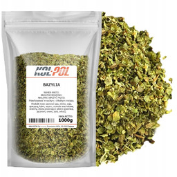 BAZYLIA 1kg Suszona naturalna przyprawa aromatyczna wysoka jakość