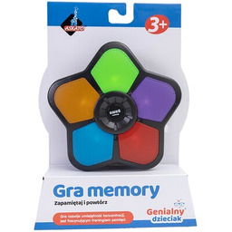 ASKATO Gra logiczna Genialny dzieciak Memory 107523