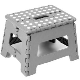 EHOKERY Stołek składany Amigo Szary rozmiar M Zyskaj