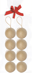 Zestaw 8 Bombek 5Cm. No007, Decopatch