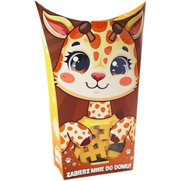 Marionex Mini Waffle Pocket Pets - Żyrafka, Klocki