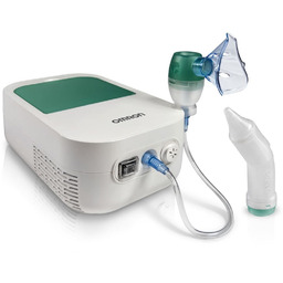 Inhalator kompresorowy z aspiratorem do nosa, dla dzieci