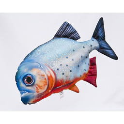 Poduszka maskotka ryba Pirania 47cm Gaby