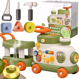 Edukacyjny Wielofunkcyjny Rower Pociąg Pchacz Jeździk Do Nauki