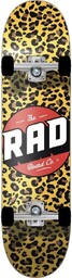 RAD Unisex  Logo Progressive Skateboard, Stay Wild,