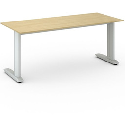 Biurko PRIMO FLEXIBLE, 180x80 cm, brzoza