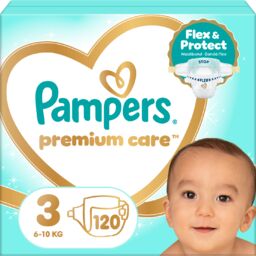 Pampers Premium Care 3 (6-10 kg), pieluchy, 120