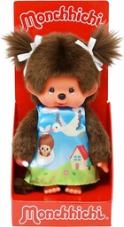 Sekiguchi 243891 - Oryginalna dziewczyna Monchhichi pluszowa figurka