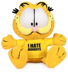 Play by Play Garfield plusz Yellow T-shirt 30cm